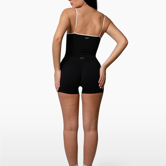 437 THE MINI LIFT SHORT / BLACK - Picture 2 of 4